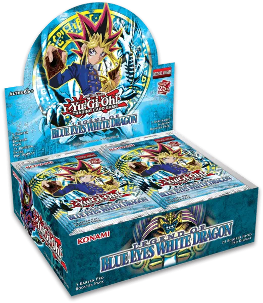 Yugioh Booster Display Legend of Blue-Eyes White Dragon Display